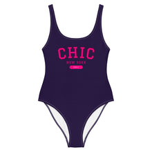 Load image into Gallery viewer, Chic Athletics One-Piece Swimsuit