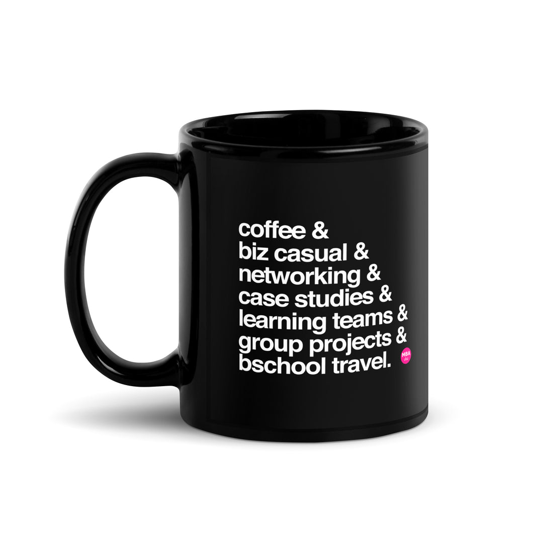 The BSchool Experience Mug in Black