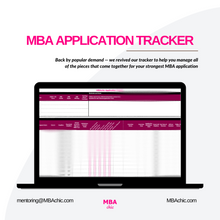 Load image into Gallery viewer, MBA Application Tracker