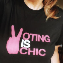 Load image into Gallery viewer, Voting is Chic Tee