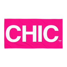 Load image into Gallery viewer, CHIC Pink Beach Towel