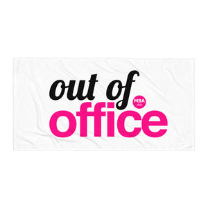 Out of Office Beach Towel